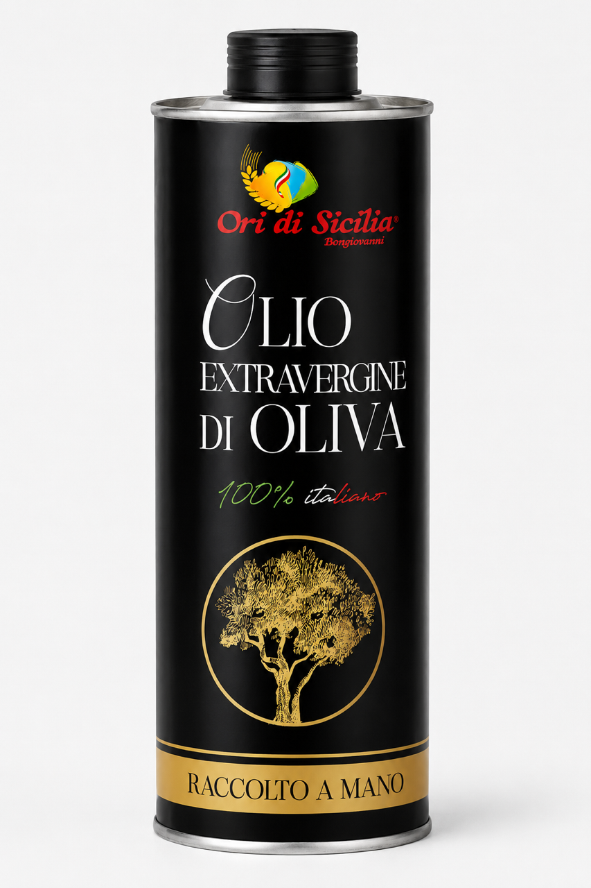 Ori di Sicilia_Olio extra vergine di Oliva_Mockup