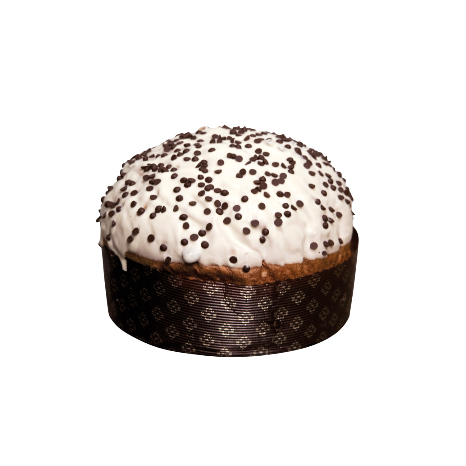 panettone alle gocce di cioccolato